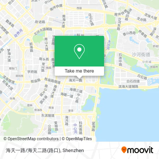 海天一路/海天二路(路口) map