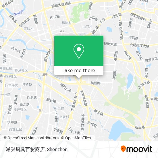 潮兴厨具百货商店 map