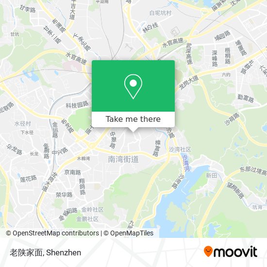老陕家面 map