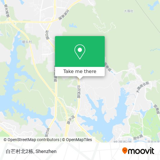 白芒村北2栋 map