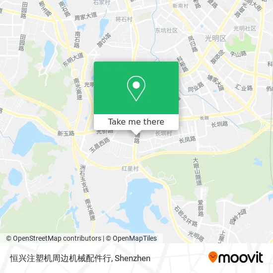 恒兴注塑机周边机械配件行 map