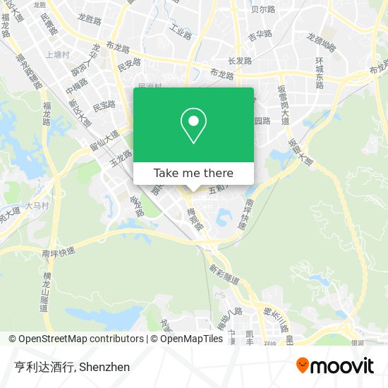 亨利达酒行 map