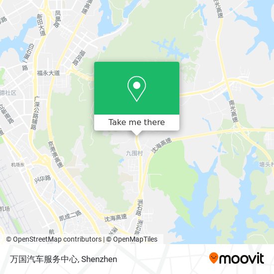 万国汽车服务中心 map