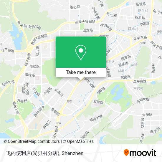 飞的便利店(岗贝村分店) map