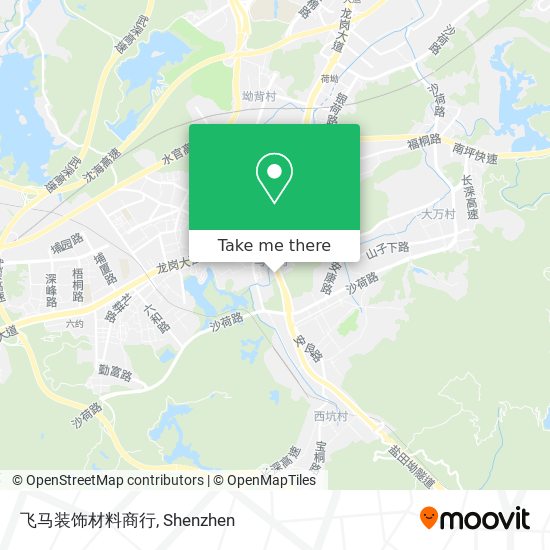 飞马装饰材料商行 map
