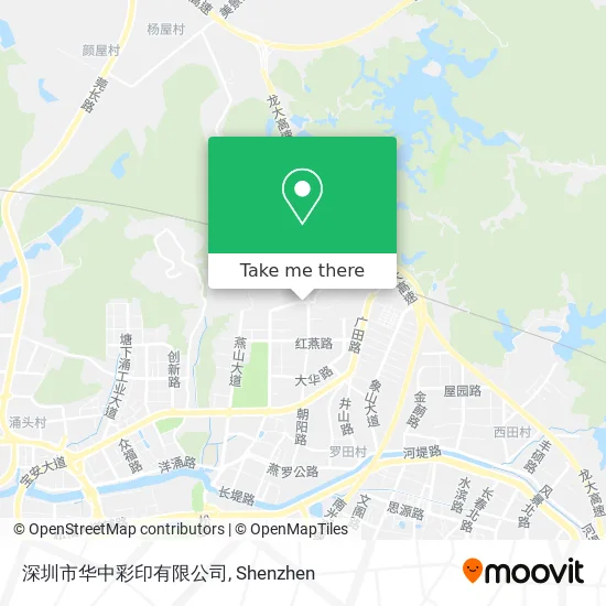 深圳市华中彩印有限公司 map