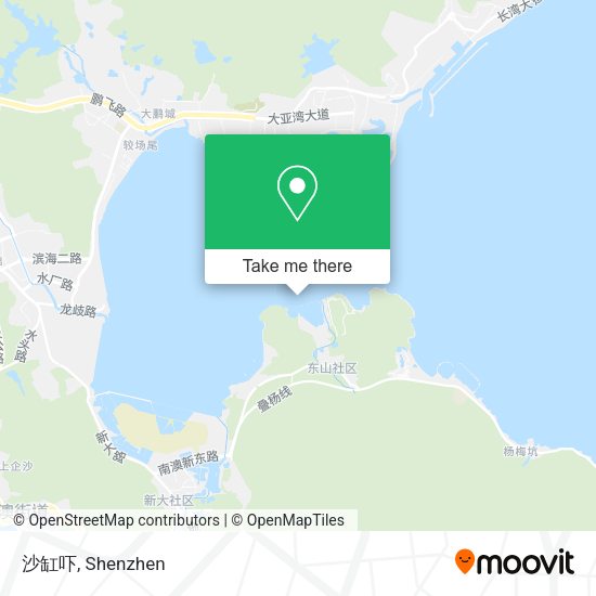 沙缸吓 map