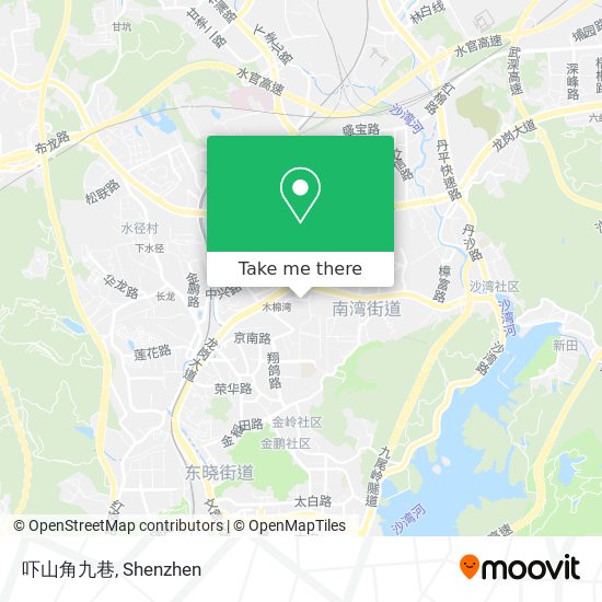 吓山角九巷 map