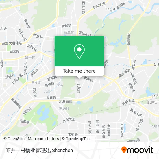 吓井一村物业管理处 map
