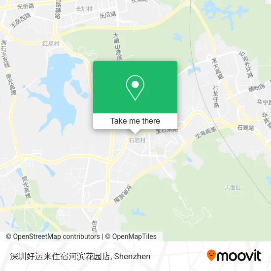深圳好运来住宿河滨花园店 map