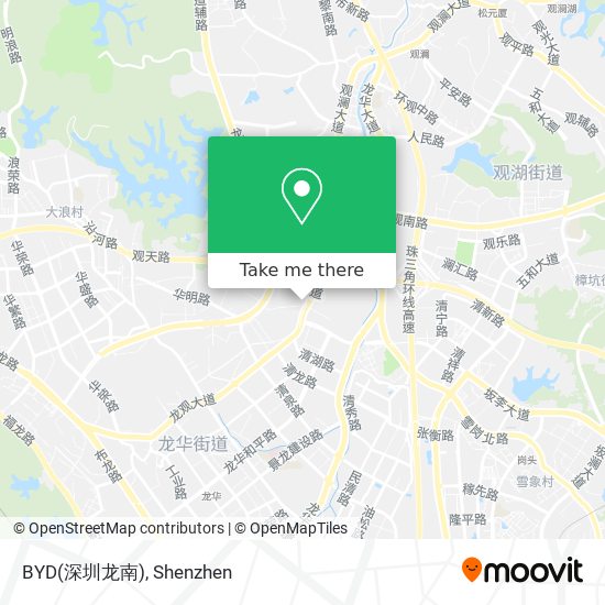 BYD(深圳龙南) map