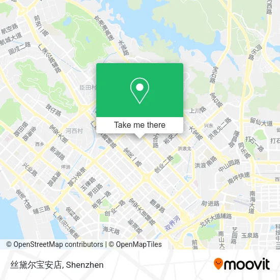 丝黛尔宝安店 map