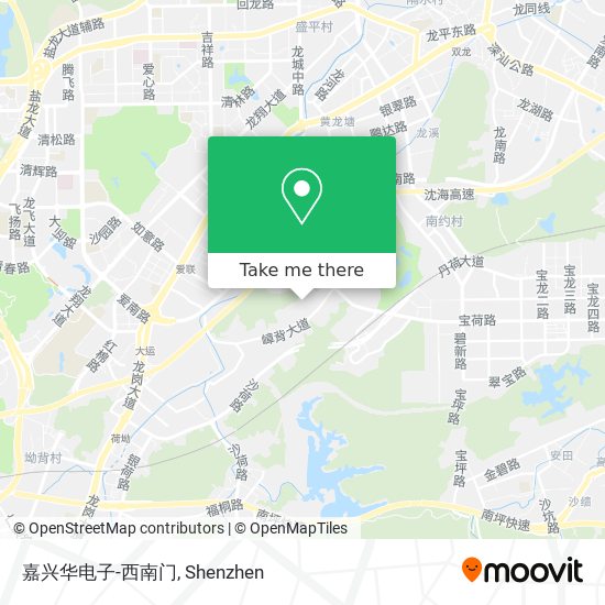 嘉兴华电子-西南门 map