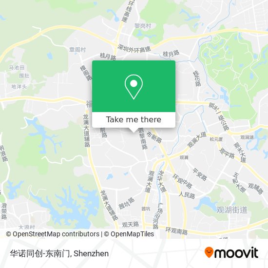 华诺同创-东南门 map