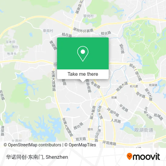 华诺同创-东南门 map