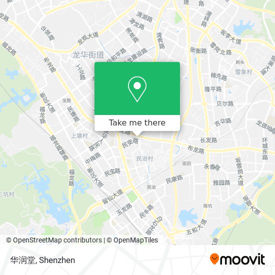 华润堂 map