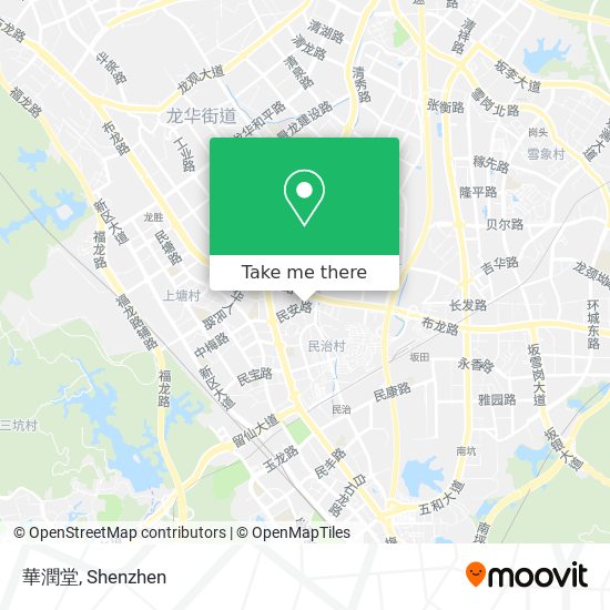 華潤堂 map