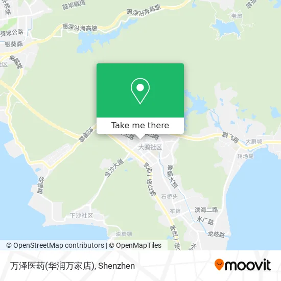 万泽医药(华润万家店) map