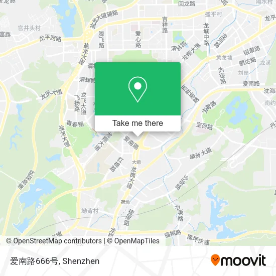 爱南路666号 map