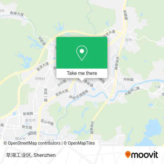 草湖工业区 map