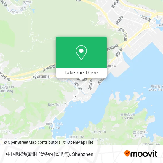 中国移动(新时代特约代理点) map