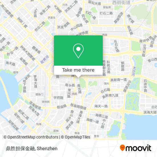 鼎胜担保金融 map
