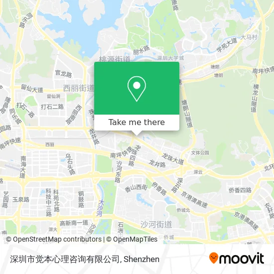 深圳市觉本心理咨询有限公司 map