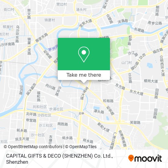 CAPITAL GIFTS & DECO (SHENZHEN) Co. Ltd. map