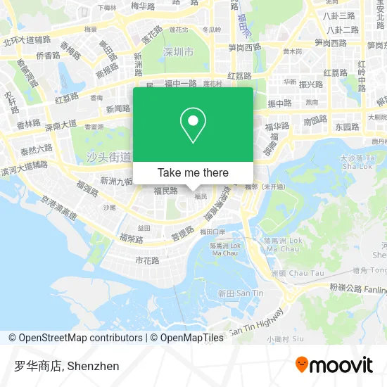 罗华商店 map