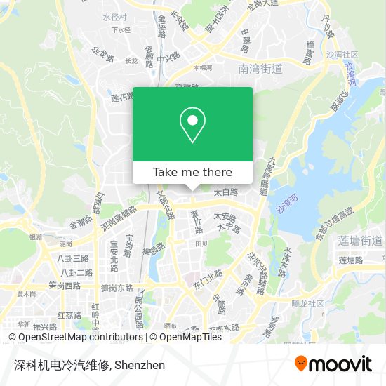 深科机电冷汽维修 map