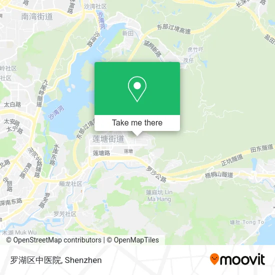 罗湖区中医院 map