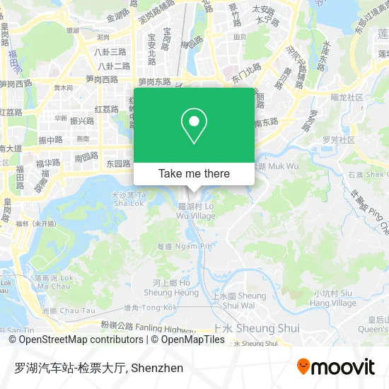 罗湖汽车站-检票大厅 map