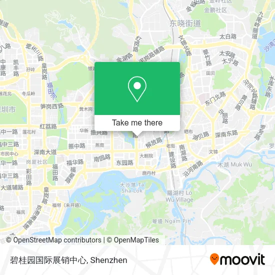 碧桂园国际展销中心 map