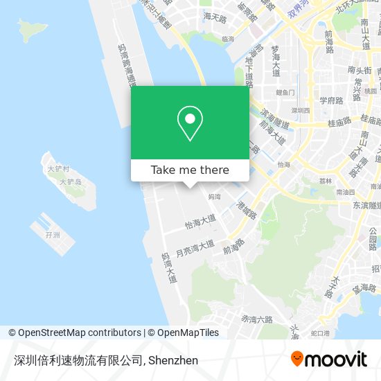 深圳倍利速物流有限公司 map