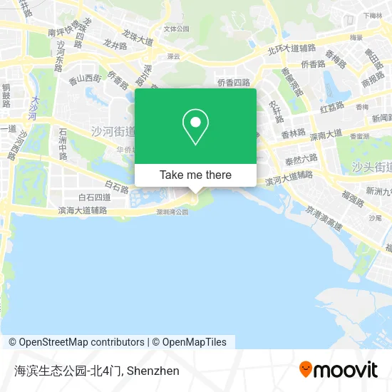 海滨生态公园-北4门 map