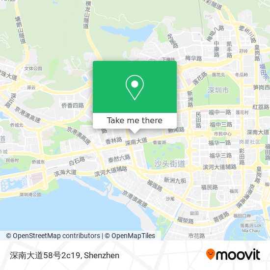 深南大道58号2c19 map