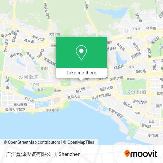 广汇鑫源投资有限公司 map