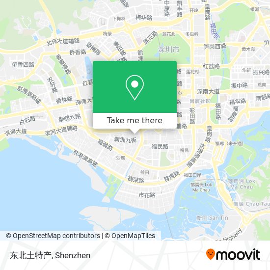 东北土特产 map