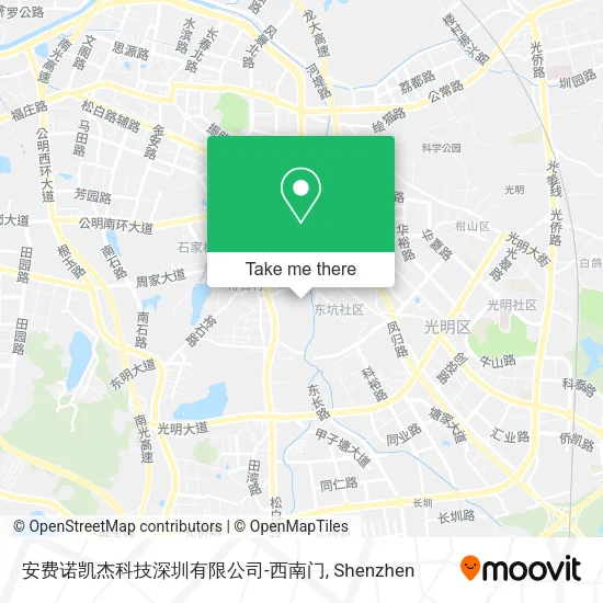 安费诺凯杰科技深圳有限公司-西南门 map