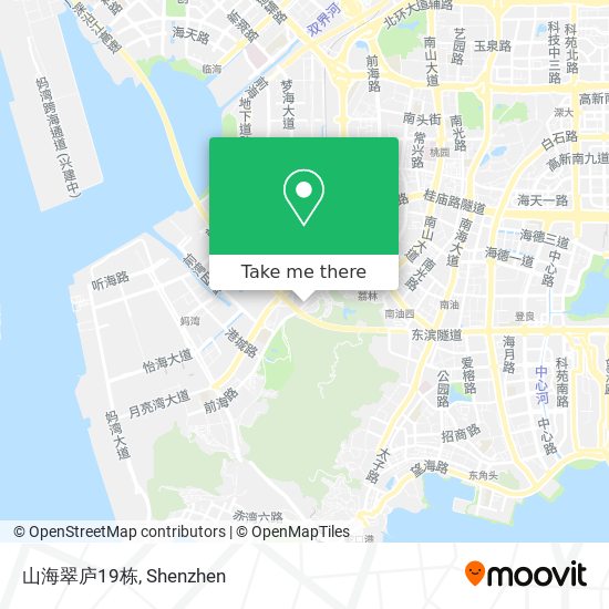 山海翠庐19栋 map