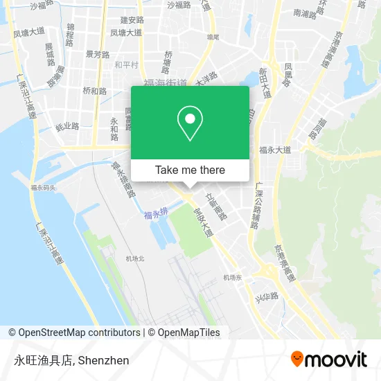 永旺渔具店 map