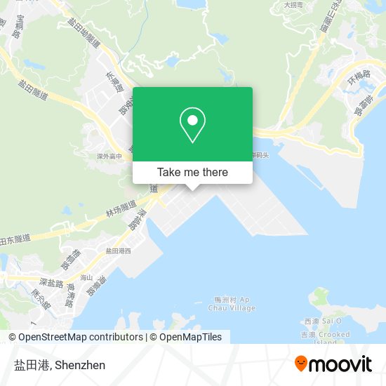盐田港 map