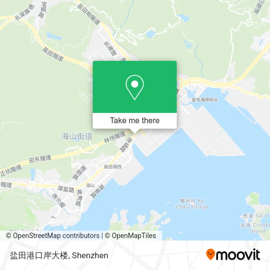 盐田港口岸大楼 map