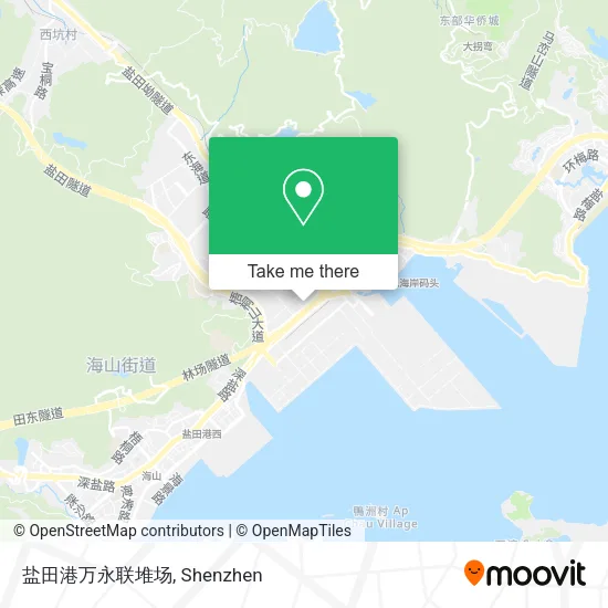 盐田港万永联堆场 map