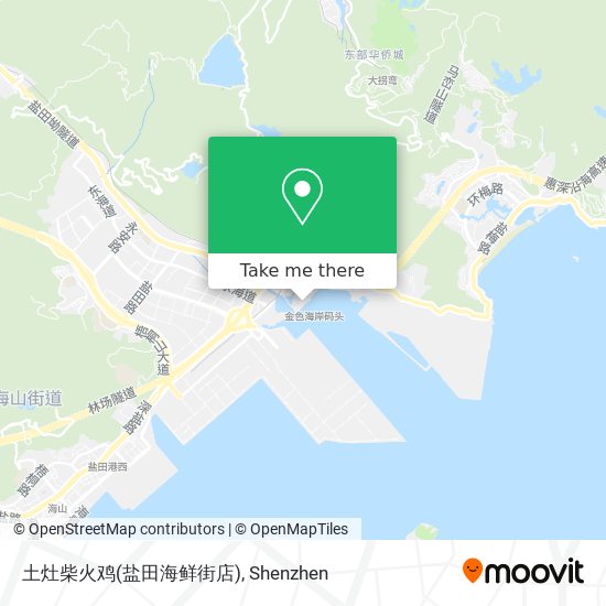 土灶柴火鸡(盐田海鲜街店) map