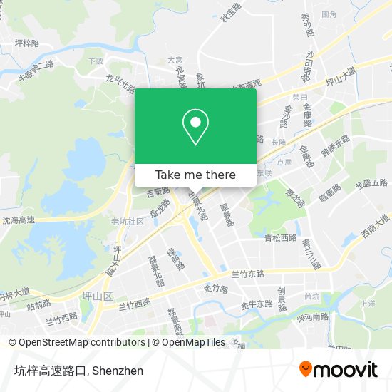 坑梓高速路口 map