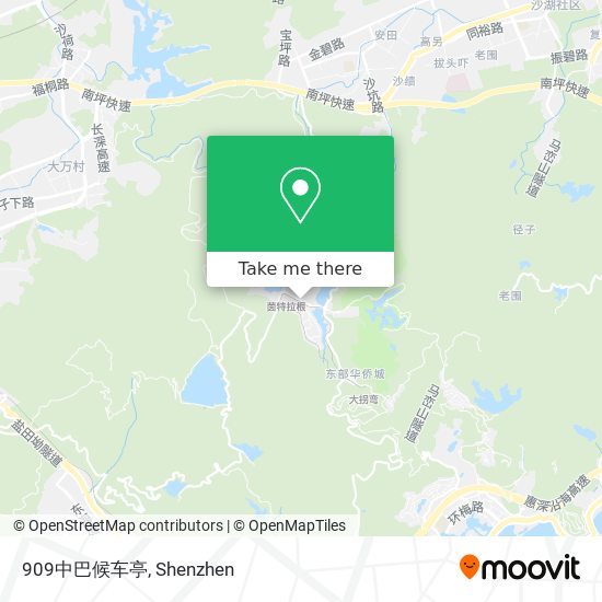 909中巴候车亭 map