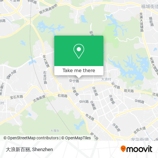 大浪新百丽 map