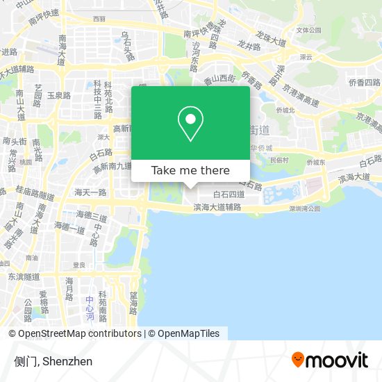 侧门 map