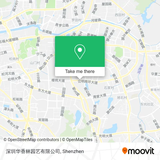 深圳华香林园艺有限公司 map